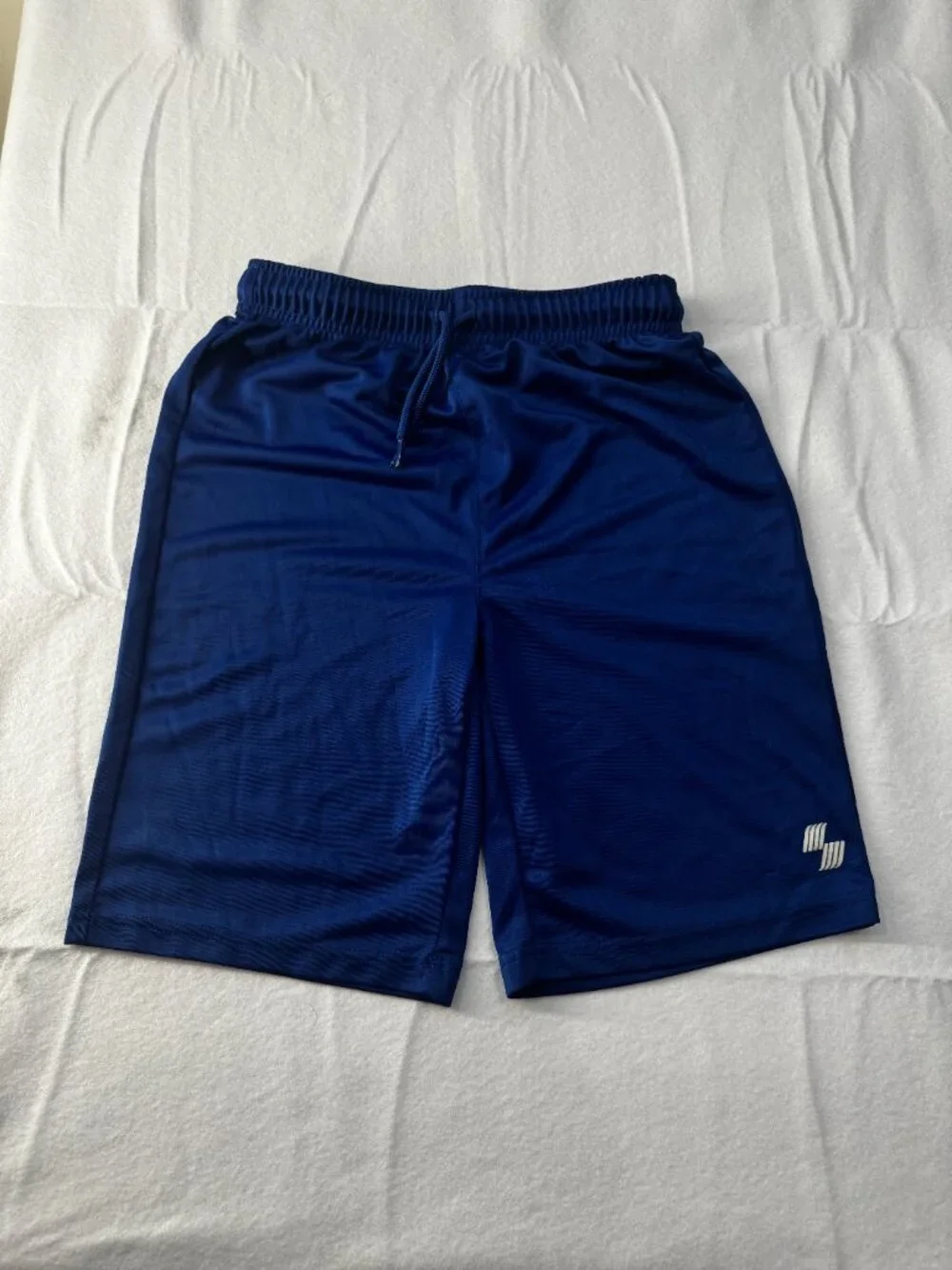 The Children's Place Boys Sport Mesh Athletic Shorts Royal Blue Size Large 10-12